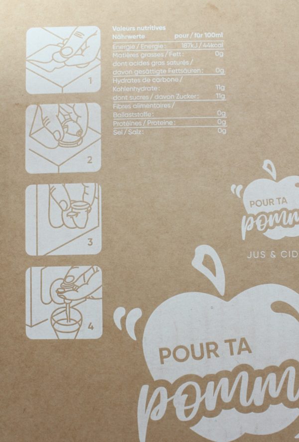 Jus de pomme pasteurisé 5L – Image 2
