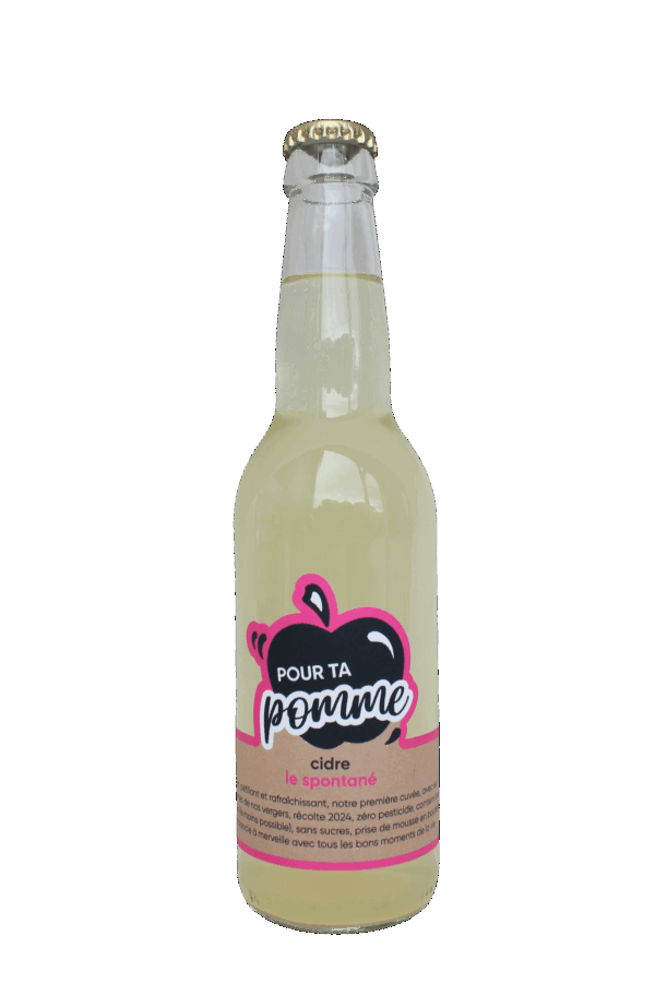 Cidre le spontané 33cl (par pièce)